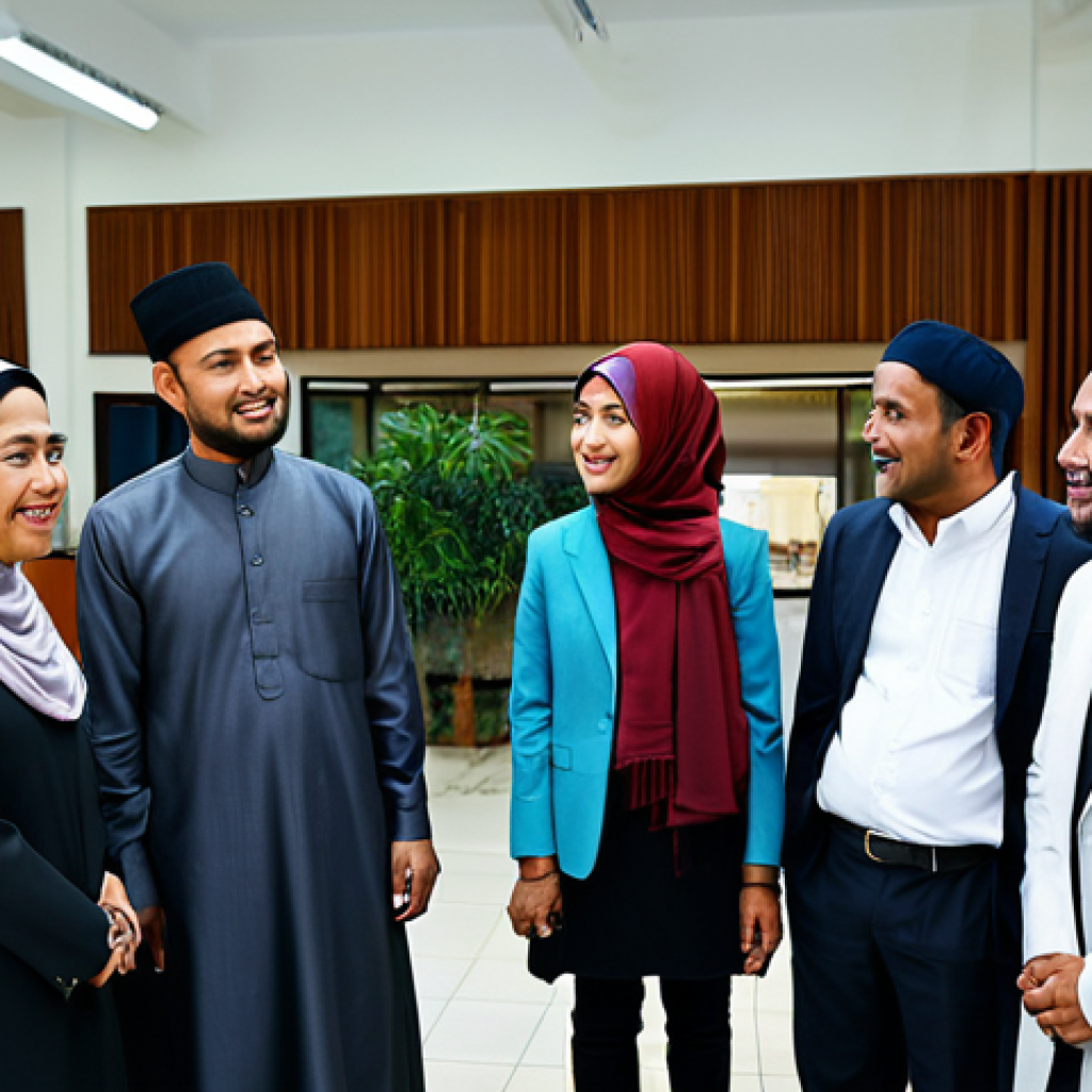 **

"A diverse group of Malaysians, including Christian and Muslim individuals, gathered in a community center, fully clothed in modest attire, participating in an interfaith dialogue session, safe for work, appropriate content, perfect anatomy, natural proportions, professional photography, showcasing mutual respect and understanding, family-friendly."

**