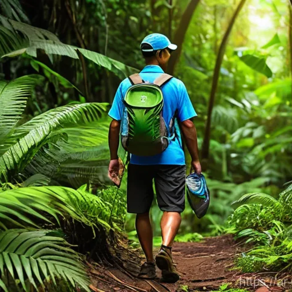 말레이시아 전통 약초와 활용법 - **Prompt 1: Male Vitality in the Malaysian Rainforest**
    A vibrant, dynamic image of a fit Malays...