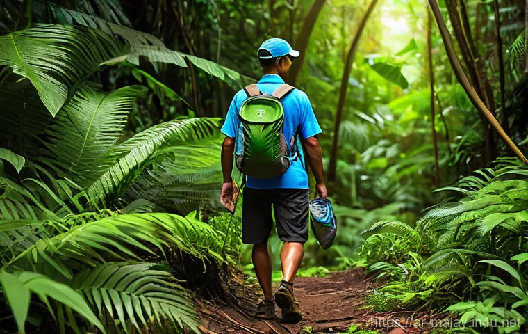 말레이시아 전통 약초와 활용법 - **Prompt 1: Male Vitality in the Malaysian Rainforest**
    A vibrant, dynamic image of a fit Malays...