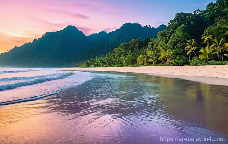 말레이시아 초보자를 위한 서핑 가이드 - **"Malaysian Surf Community Gathering"**: A heartwarming scene capturing the friendly and inclusive ...